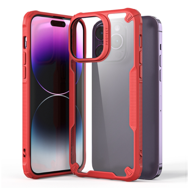 Four-corner Glossy Shockproof Phone Case - For iPhone 14 Pro - mosaccessories
